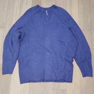 Free People Blue Sweater